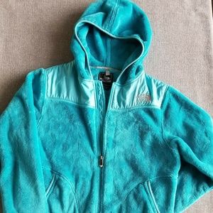 The North Face Women’s Fleece Aqua Teal Jacket M